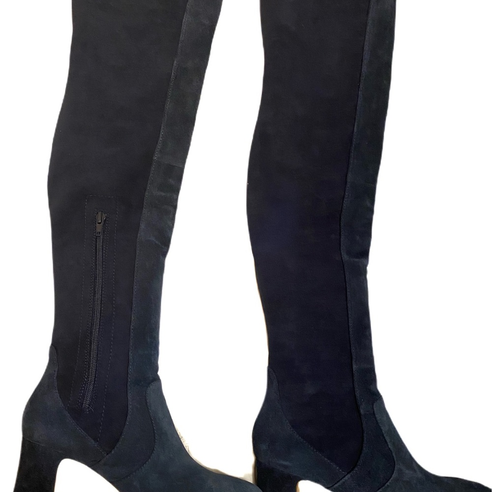 Splendid Charlotte Blue suede boots